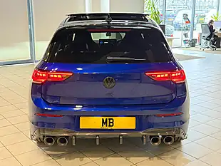 Used 2025 Volkswagen Golf R Black Edition Blue - Interior and Exterior details 15