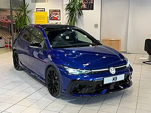 Used 2025 Volkswagen Golf R Black Edition Blue - Interior and Exterior details 2