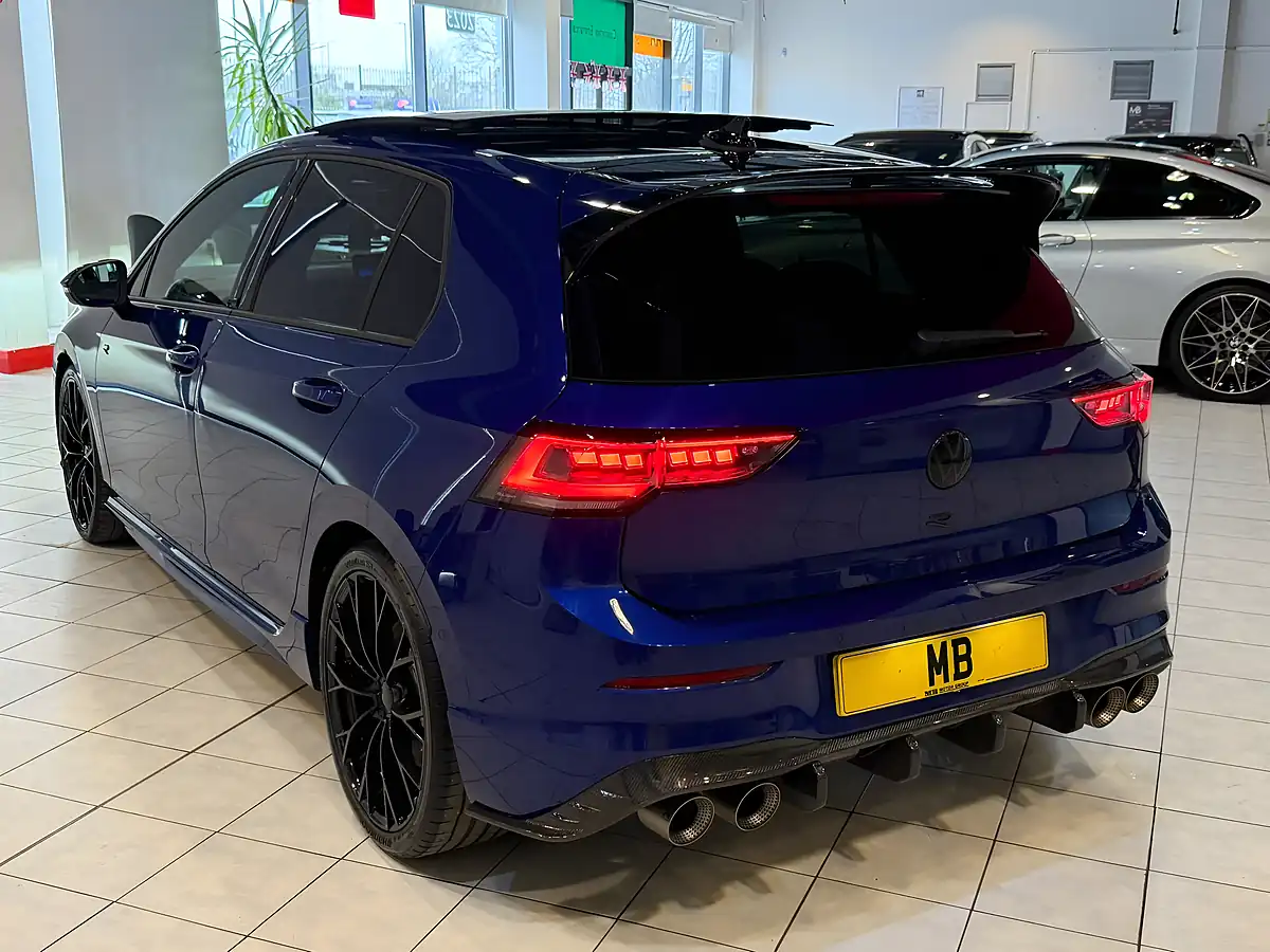 Used 2025 Volkswagen Golf R Black Edition Blue - Interior and Exterior details 7