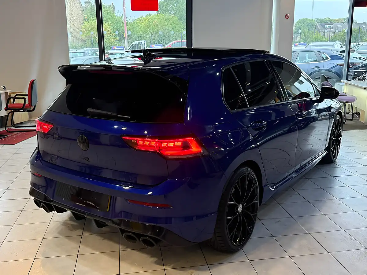 Used 2025 Volkswagen Golf R Black Edition Blue - Interior and Exterior details 10