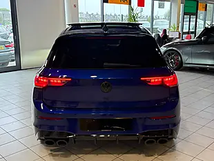 Used 2025 Volkswagen Golf R Black Edition Blue - Interior and Exterior details 11