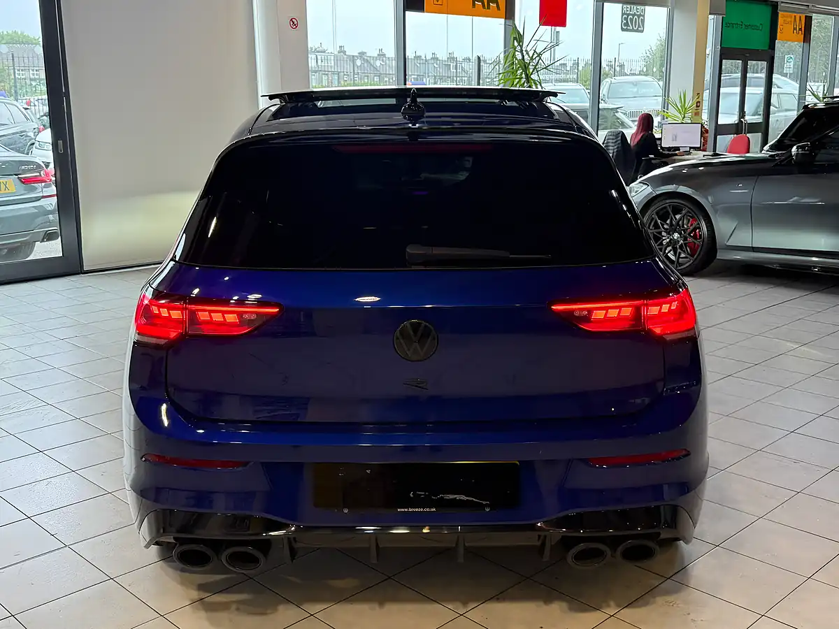 Used 2025 Volkswagen Golf R Black Edition Blue - Interior and Exterior details 11