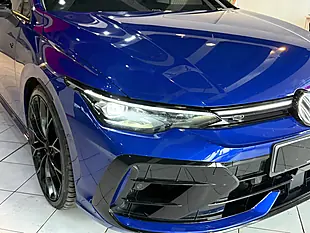 Used 2025 Volkswagen Golf R Black Edition Blue - Interior and Exterior details 3