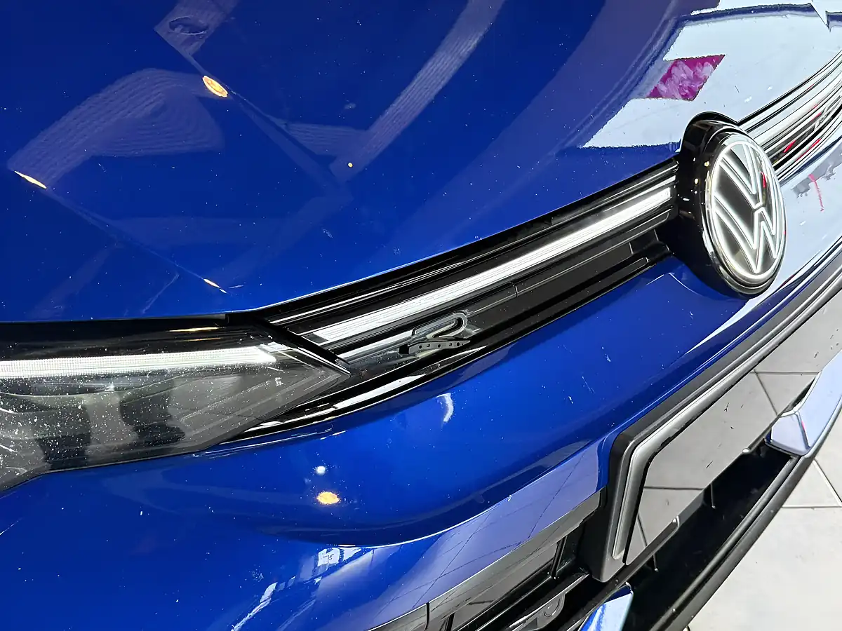 Used 2025 Volkswagen Golf R Black Edition Blue - Interior and Exterior details 4