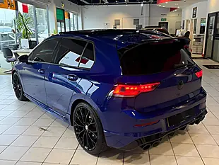 Used 2025 Volkswagen Golf R Black Edition Blue - Interior and Exterior details 9
