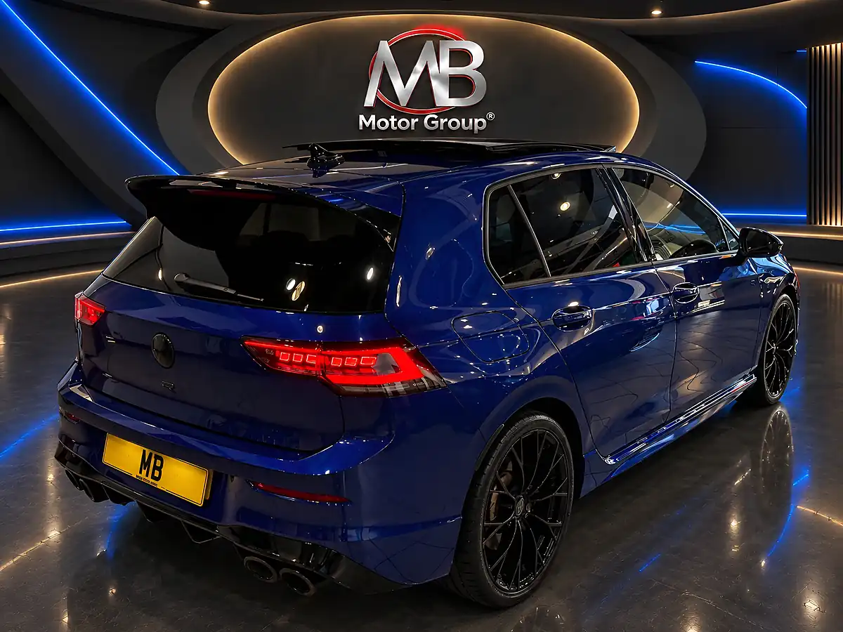 Used 2025 Volkswagen Golf R Black Edition Blue - Interior and Exterior details 4