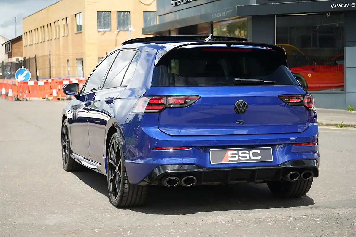 Used 2025 Volkswagen Golf R Black Edition Lapiz Blue - Interior and Exterior details 14