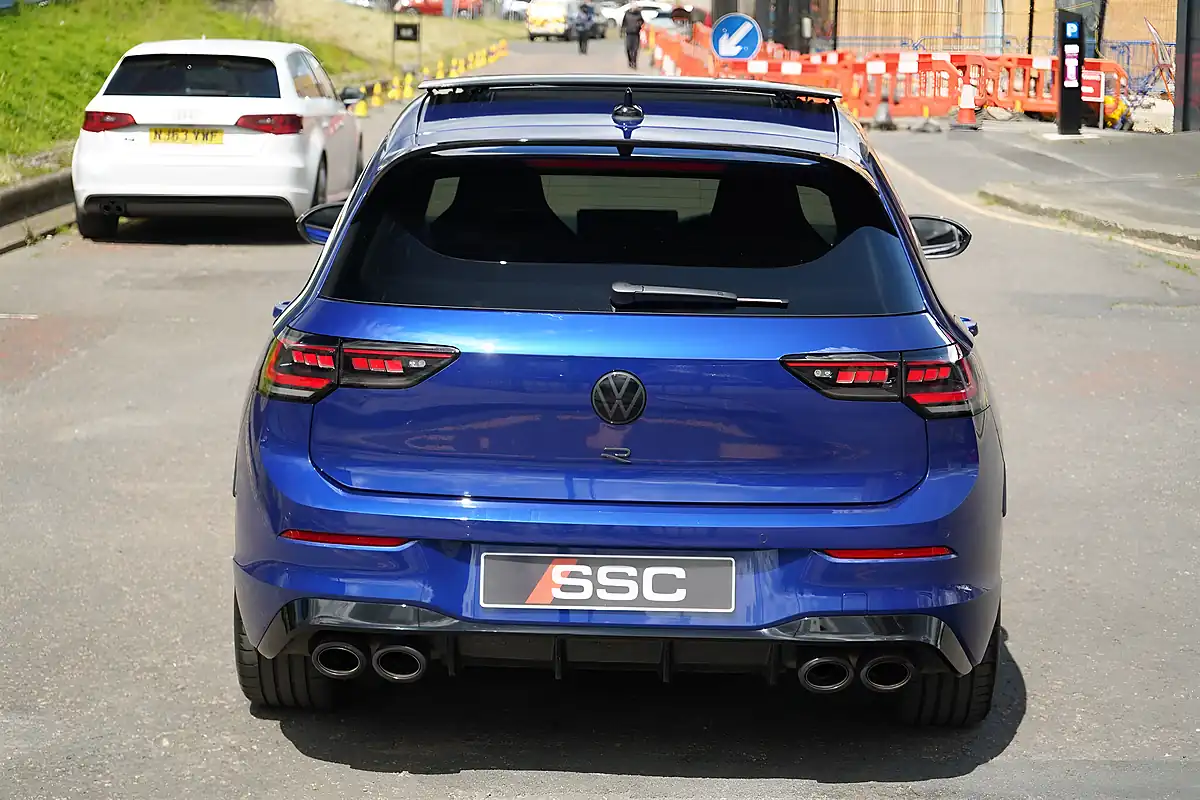 Used 2025 Volkswagen Golf R Black Edition Lapiz Blue - Interior and Exterior details 16