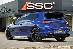 Used 2025 Volkswagen Golf R Black Edition Lapiz Blue - Interior and Exterior details 2