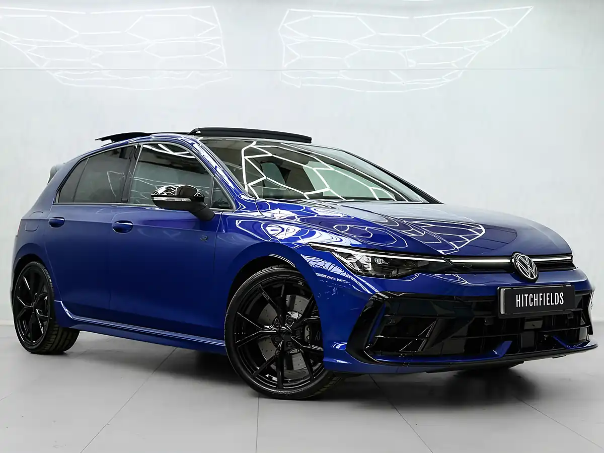 Used 2025 Volkswagen Golf R Black Edition Lapiz Blue - Front View
