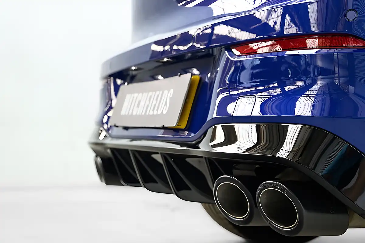 Used 2025 Volkswagen Golf R Black Edition Lapiz Blue - Interior and Exterior details 10