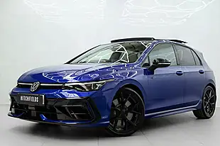 Used 2025 Volkswagen Golf R Black Edition Lapiz Blue - Interior and Exterior details 4