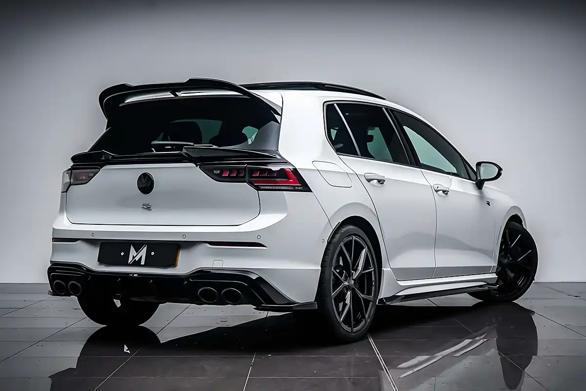 Used 2025 Volkswagen Golf R Black Edition White - Interior and Exterior details 16