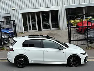 Used 2025 Volkswagen Golf R Black Edition White - Interior and Exterior details 11