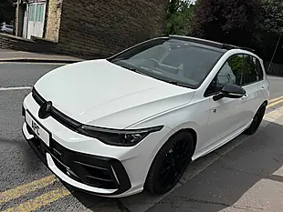 Used 2025 Volkswagen Golf R Black Edition White - Interior and Exterior details 3