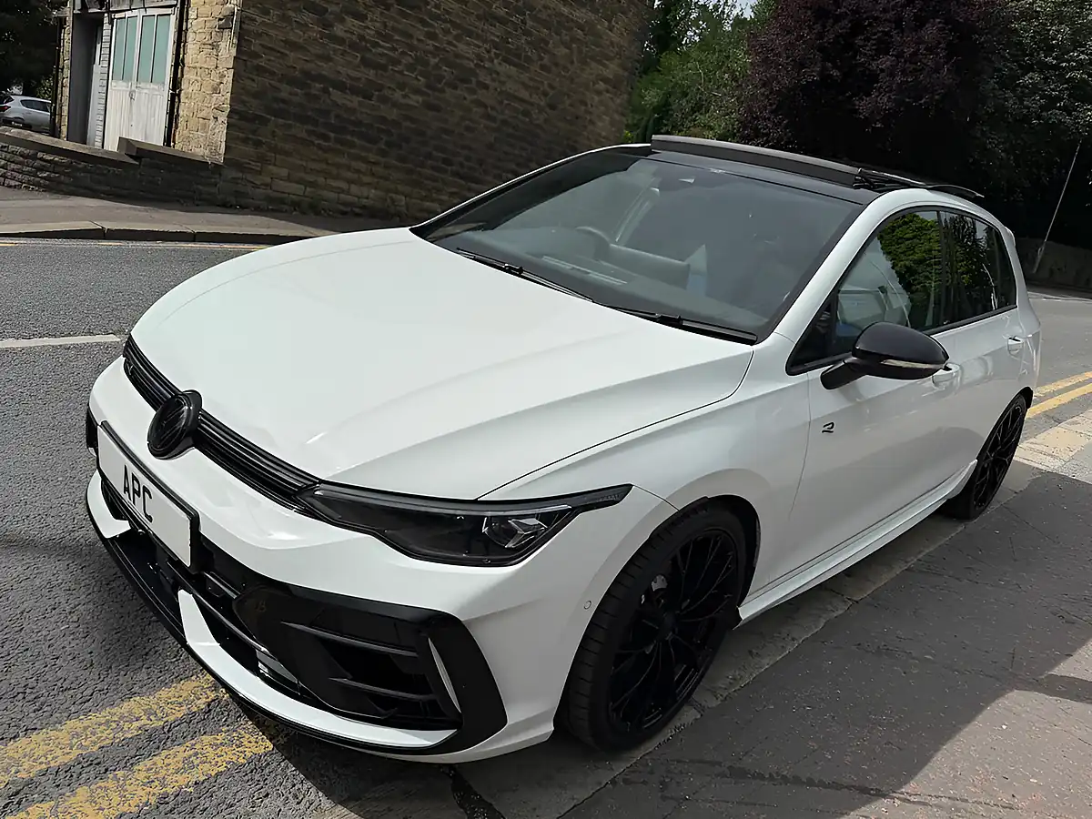 Used 2025 Volkswagen Golf R Black Edition White - Interior and Exterior details 3