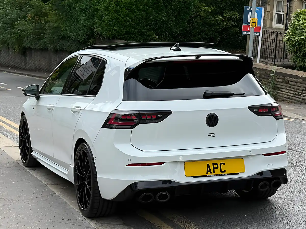 Used 2025 Volkswagen Golf R Black Edition White - Interior and Exterior details 4