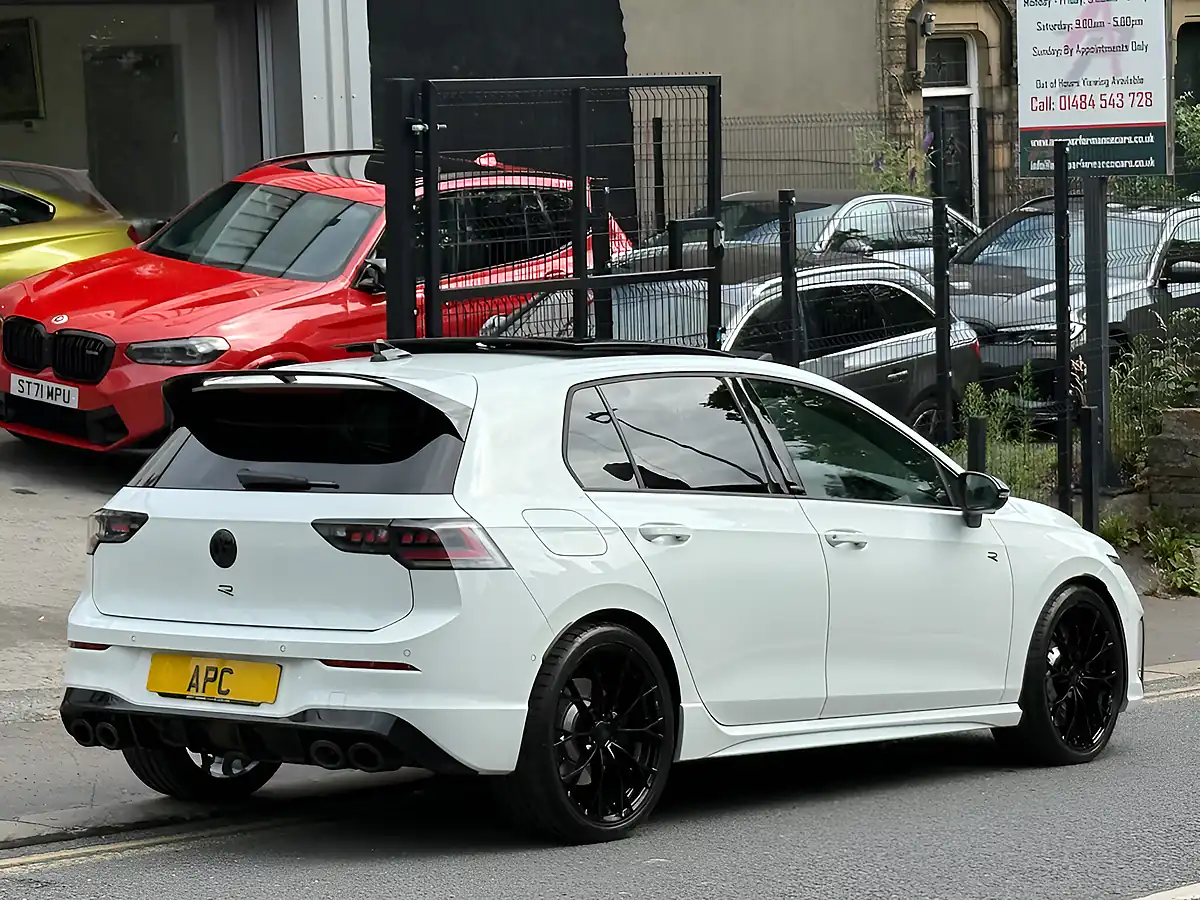 Used 2025 Volkswagen Golf R Black Edition White - Interior and Exterior details 6
