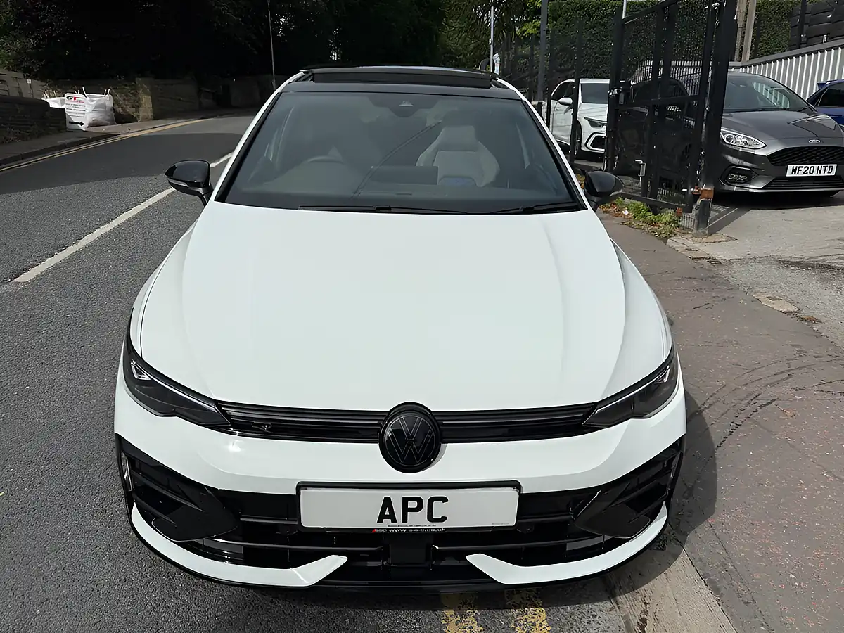 Used 2025 Volkswagen Golf R Black Edition White - Interior and Exterior details 9