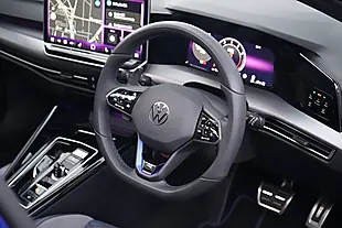 Used 2025 Volkswagen Golf R Blue - Interior and Exterior details 11