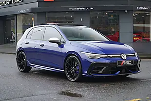 Used 2025 Volkswagen Golf R Blue - Interior and Exterior details 4