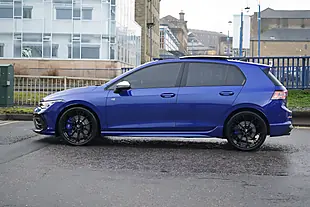 Used 2025 Volkswagen Golf R Blue - Interior and Exterior details 7