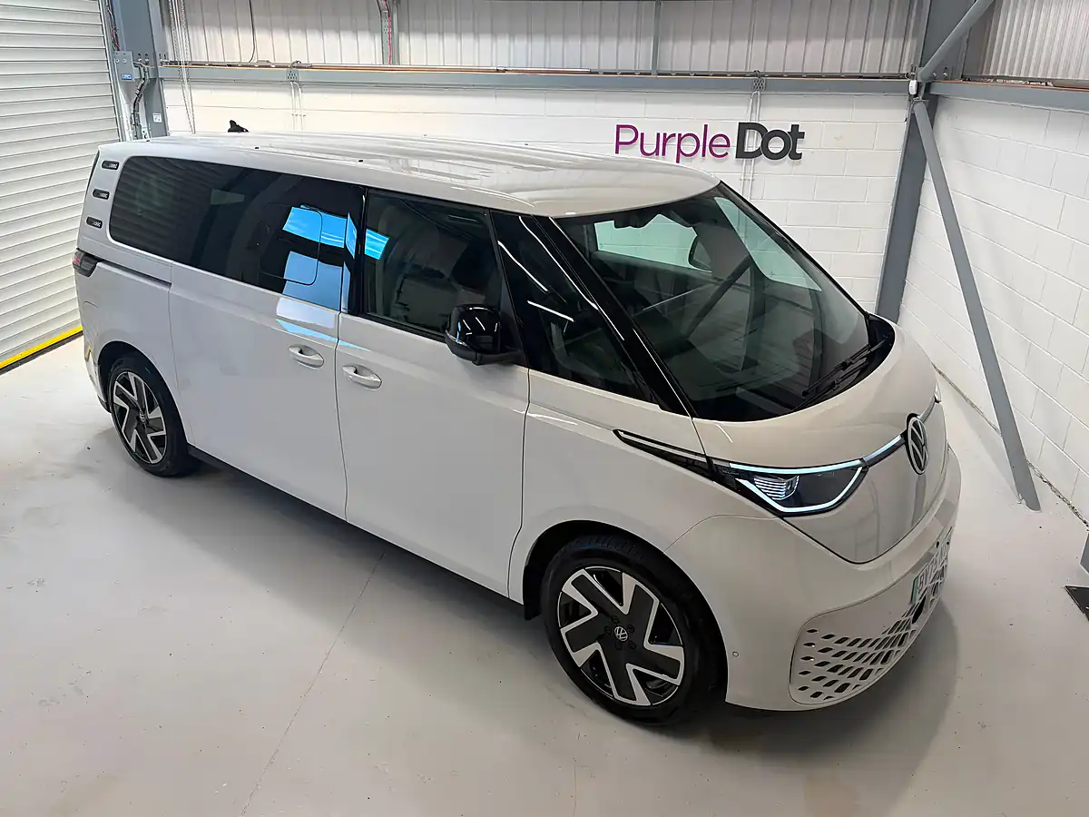 Used 2025 Volkswagen Id. Buzz Pro Style White - Interior and Exterior details 3