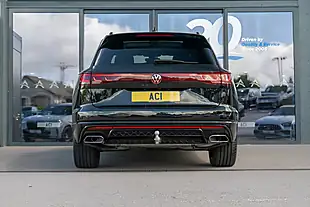 Used 2025 Volkswagen Touareg Black Edition Black - Interior and Exterior details 10
