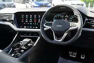 Used 2025 Volkswagen Touareg Black Edition Black - Interior and Exterior details 5