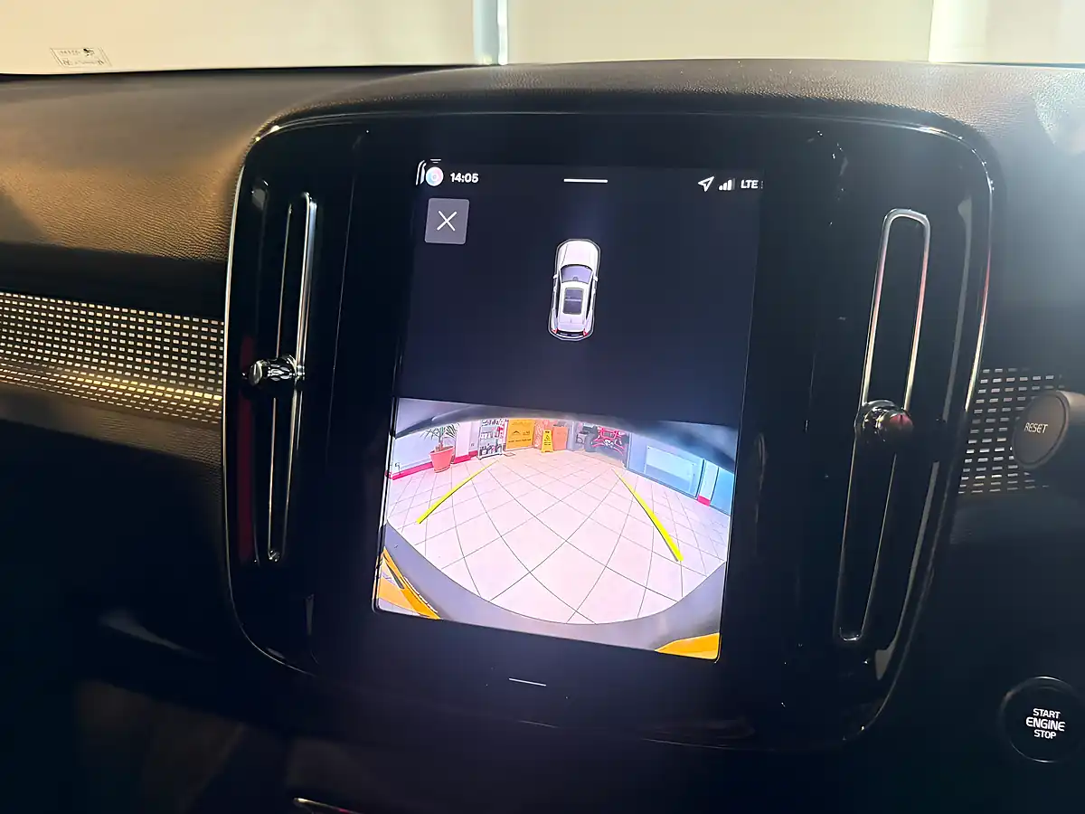 Used 2025 Volvo XC40 Plus Dark Black - Interior and Exterior details 16