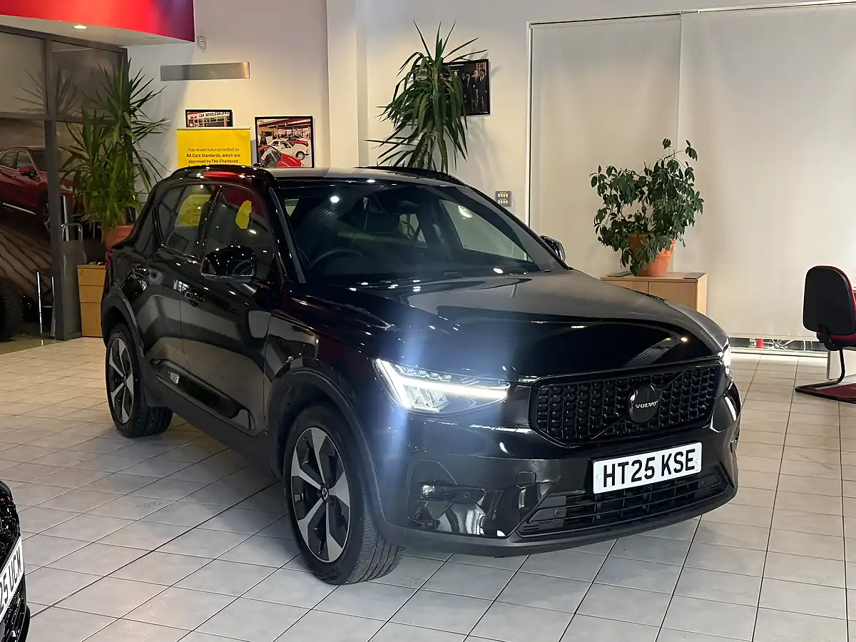 Used 2025 Volvo XC40 Plus Dark Black - Interior and Exterior details 2