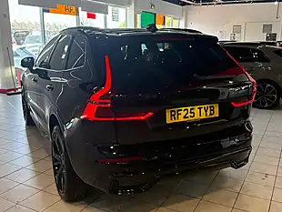 Used 2025 Volvo XC60 Black Edition Plus Black - Interior and Exterior details 8