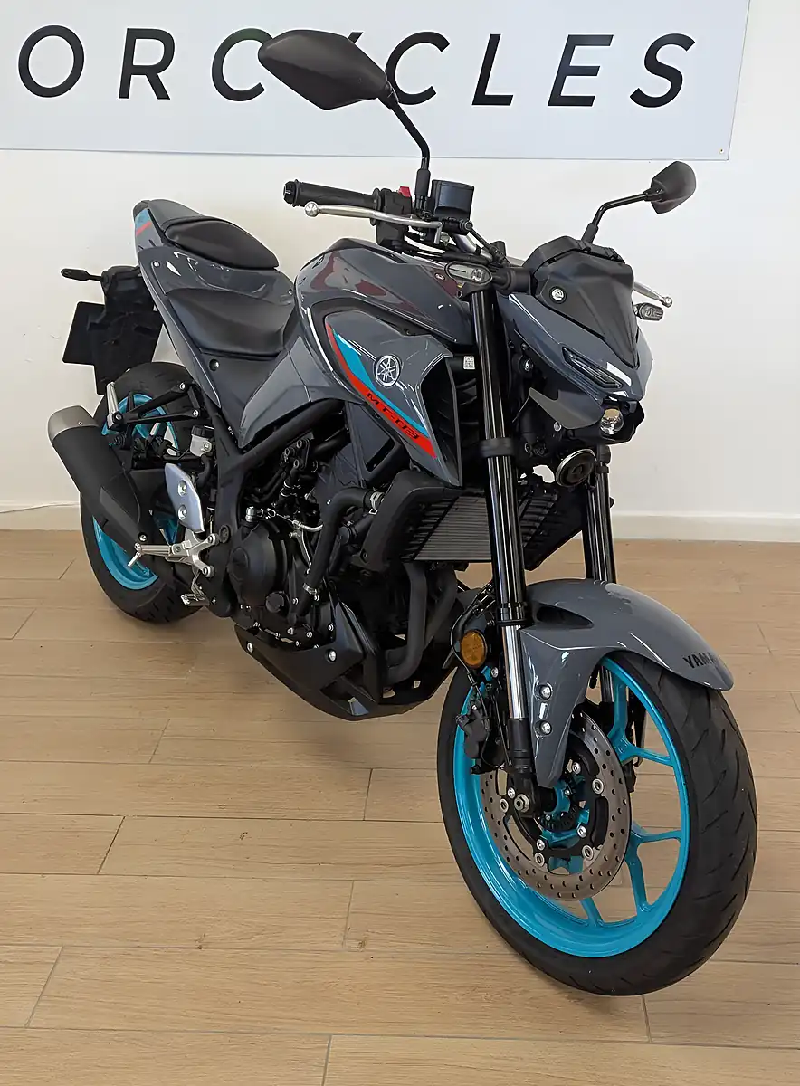 Used 2025 Yamaha MT-03 300 Hyper-Naked Grey - Interior and Exterior details 2