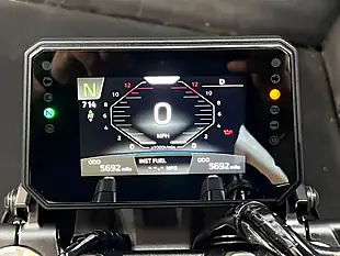 Used 2025 Yamaha MT-07 Hyper-Naked Blue - Interior and Exterior details 3