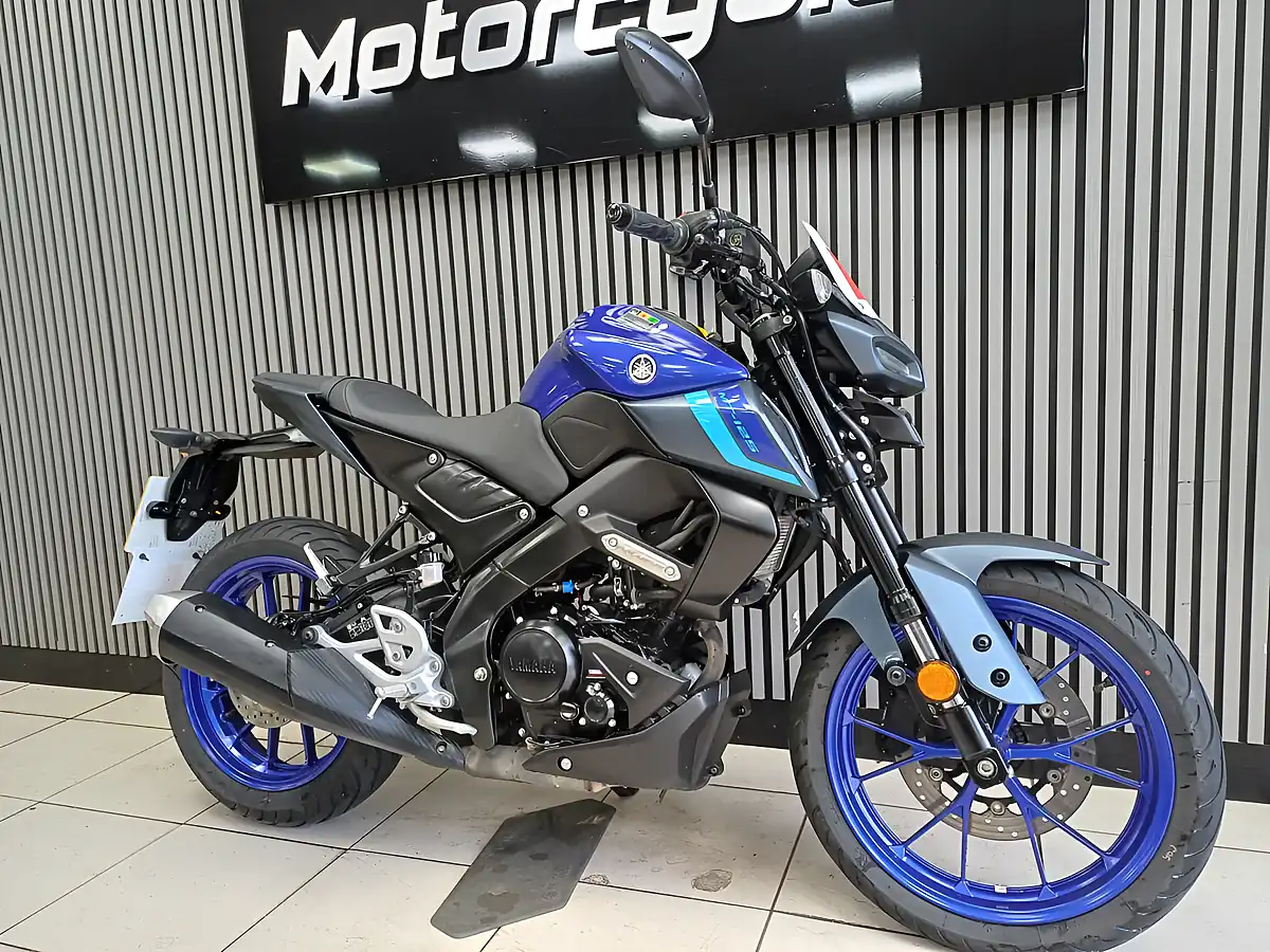 Used 2025 Yamaha MT-125 Blue - Interior and Exterior details 5