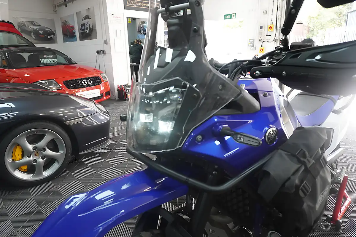 Used 2025 Yamaha Tenere 700 Adventure Blue - Interior and Exterior details 15