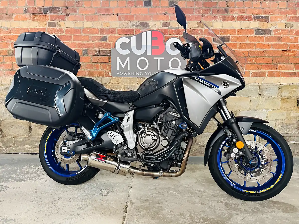Used 2025 Yamaha Tracer 7 Touring Grey - Front View