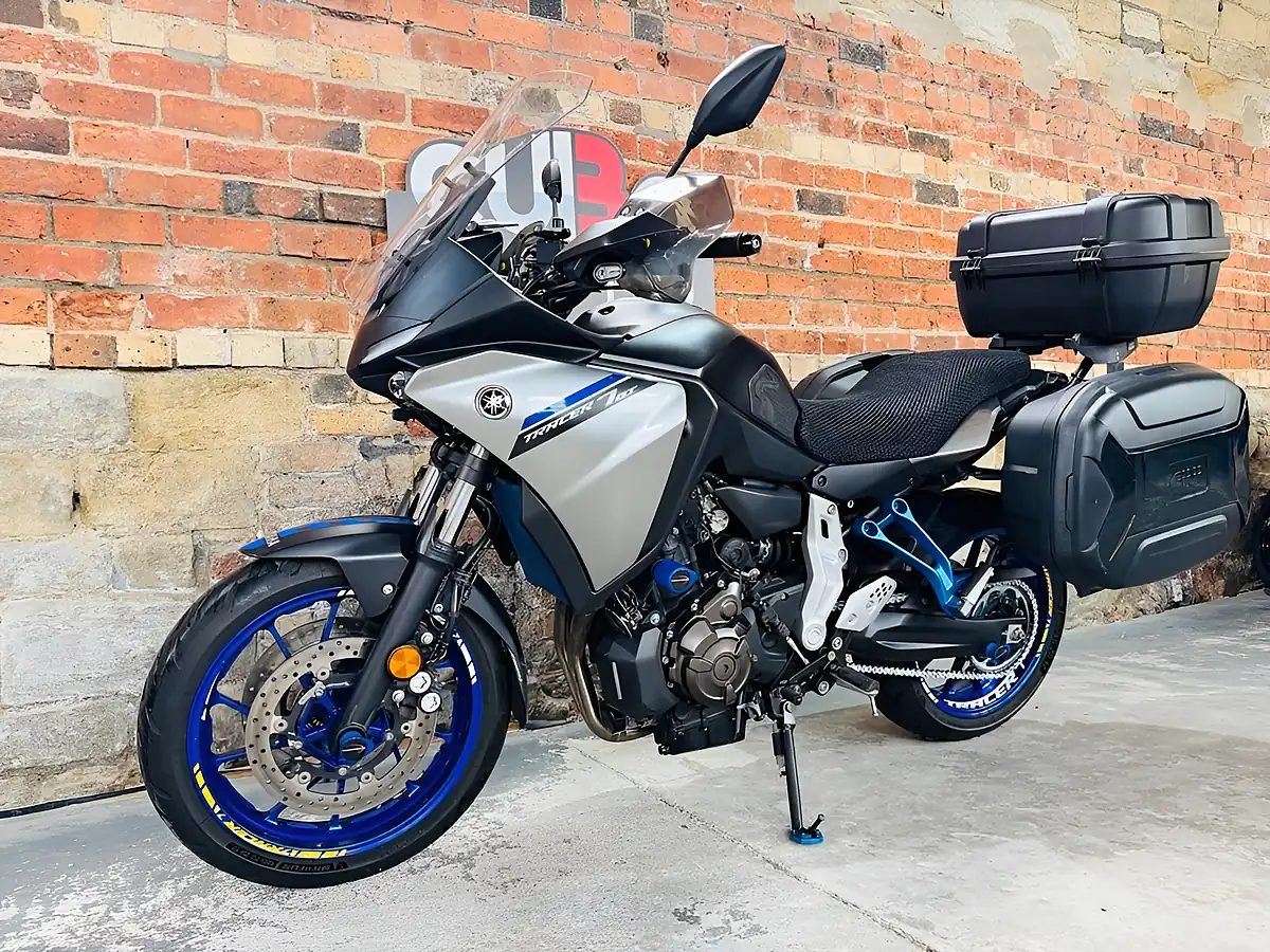 Used 2025 Yamaha Tracer 7 Touring Grey - Interior and Exterior details 12