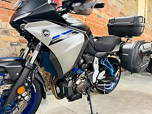Used 2025 Yamaha Tracer 7 Touring Grey - Interior and Exterior details 15