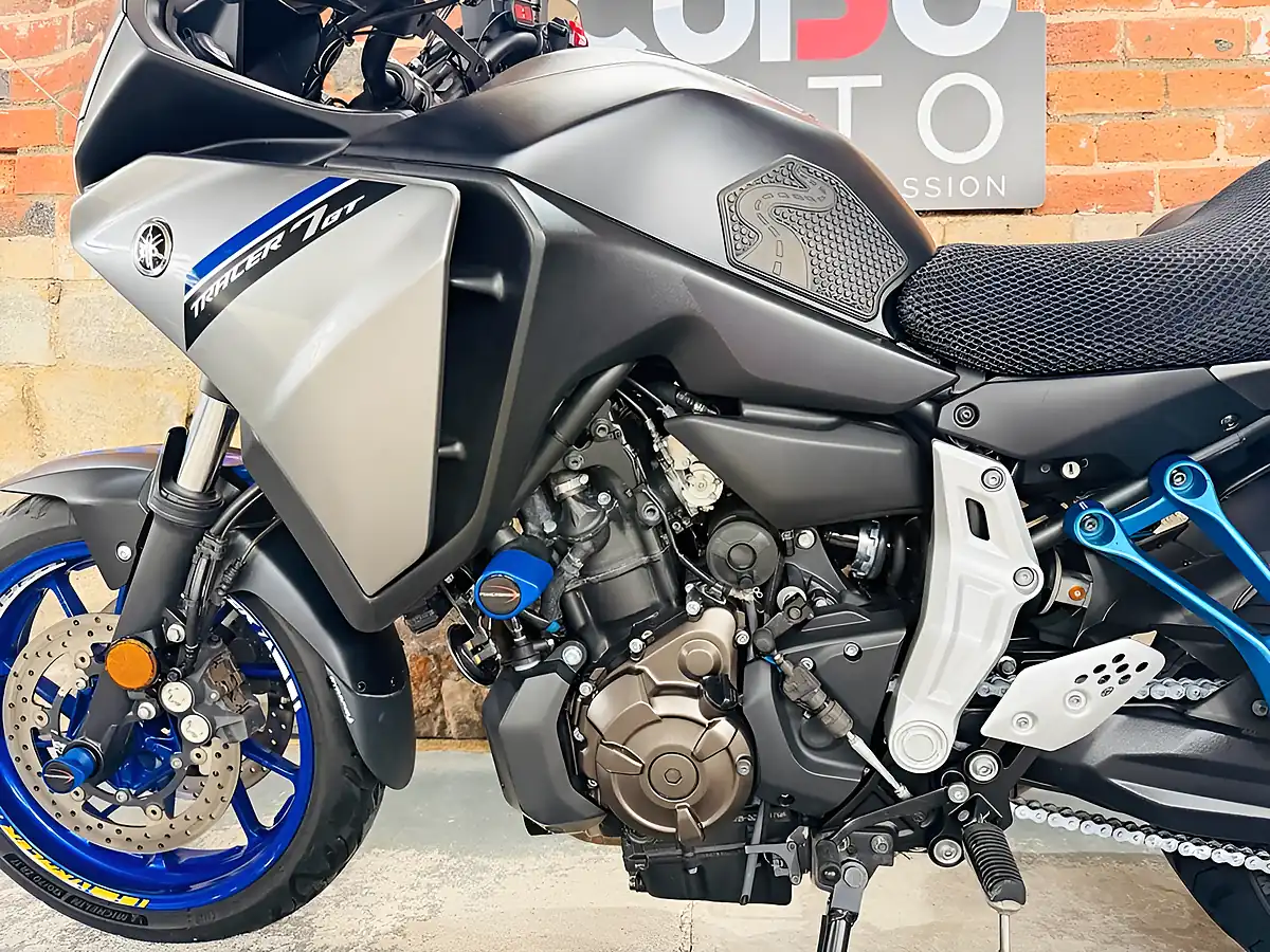 Used 2025 Yamaha Tracer 7 Touring Grey - Interior and Exterior details 16