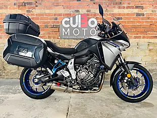 Used 2025 Yamaha Tracer 7 Touring Grey - Interior and Exterior details 2