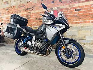 Used 2025 Yamaha Tracer 7 Touring Grey - Interior and Exterior details 3