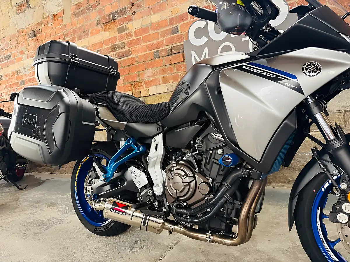 Used 2025 Yamaha Tracer 7 Touring Grey - Interior and Exterior details 6