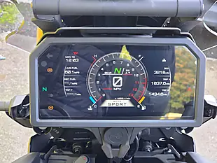 Used 2025 Yamaha Tracer 9 Gt+ Silver - Interior and Exterior details 13