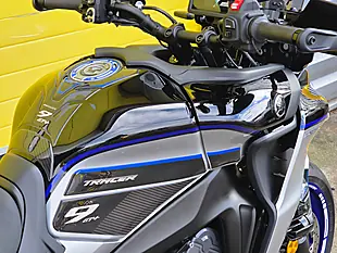 Used 2025 Yamaha Tracer 9 Gt+ Silver - Interior and Exterior details 14