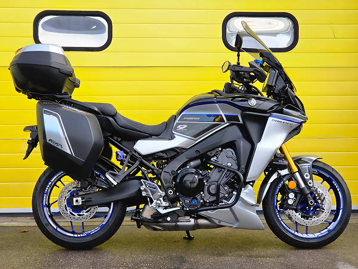 Used 2025 Yamaha Tracer 9 Gt+ Silver - Interior and Exterior details 2