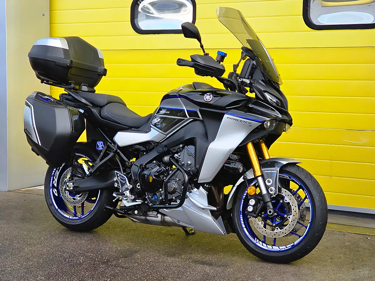 Used 2025 Yamaha Tracer 9 Gt+ Silver - Interior and Exterior details 3