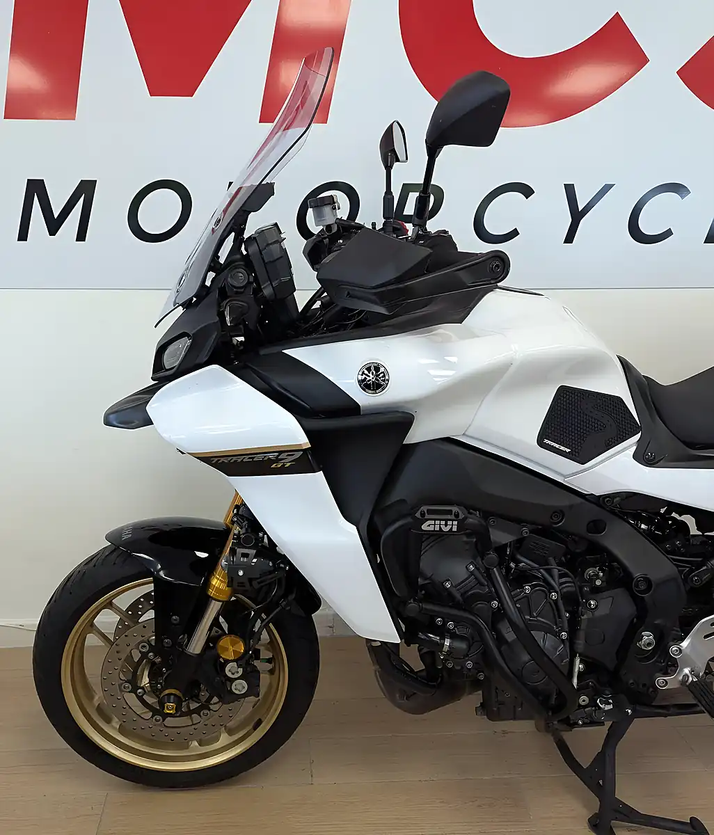 Used 2025 Yamaha Tracer 9 GT White - Interior and Exterior details 10