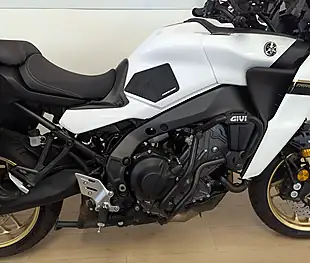 Used 2025 Yamaha Tracer 9 GT White - Interior and Exterior details 11
