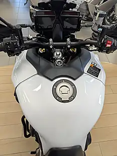 Used 2025 Yamaha Tracer 9 GT White - Interior and Exterior details 14